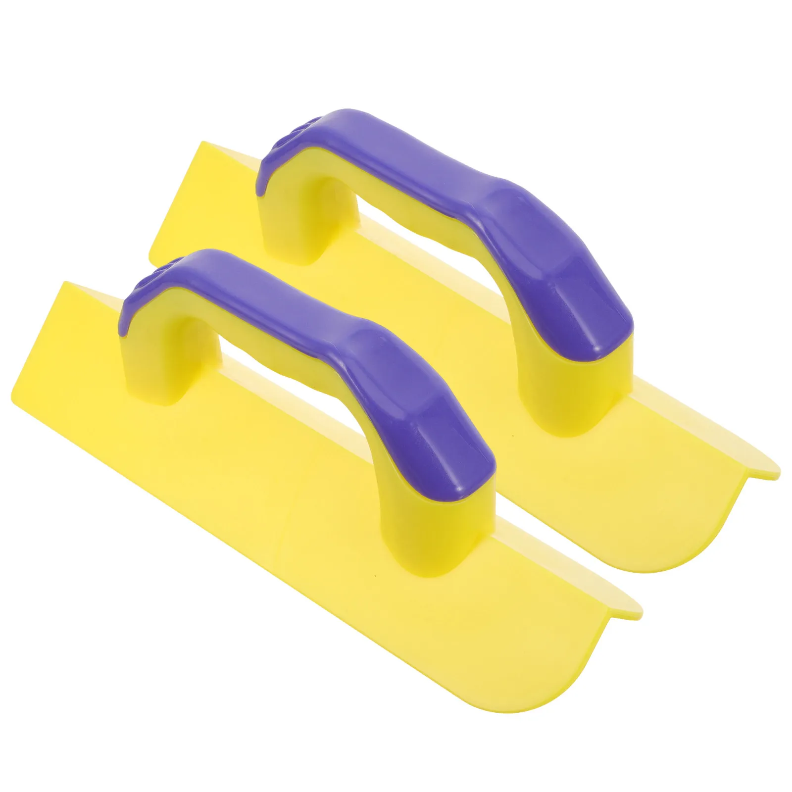 2Pcs Wall Corner Spatula Plastic Drywall Corner Tool Cement Trowel Edger Concrete Finishing Trowel Easy Use Hand Tool