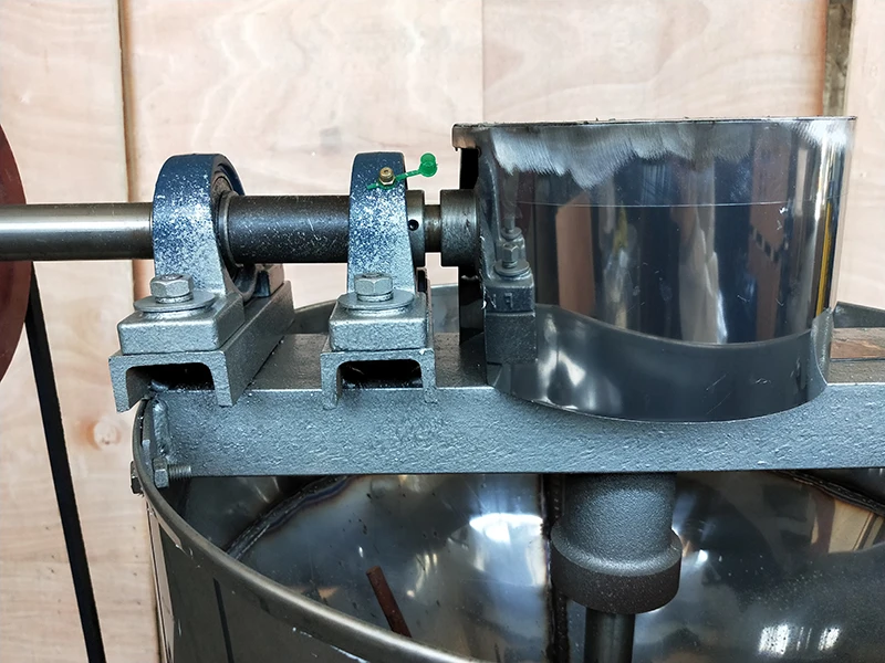 ZX125 Automatyczna prasa olejowa ślimakowa Prasa na zimno Półautomatyczna do oleju sezamowego i słonecznikowego do olejarni