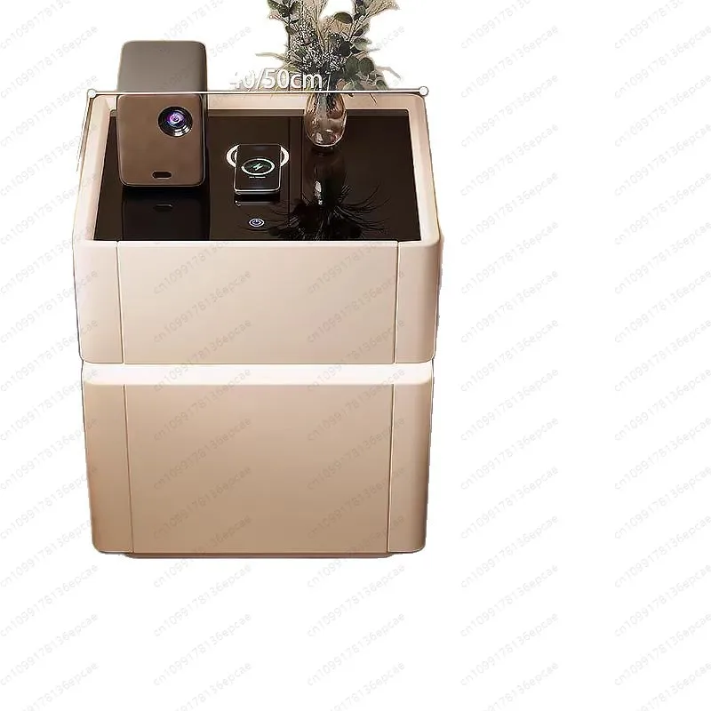 

integrated safe, household small apartment bedroom, light luxury and high-end master bedroom storage cabinet