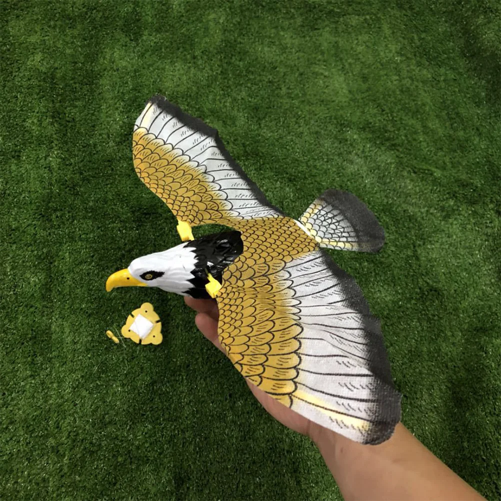 2 Pcs Bird Toy Portable Eagle Kids Supply Interesting Remote Control Electric Children Plastic Plaything Funny Children's Toys