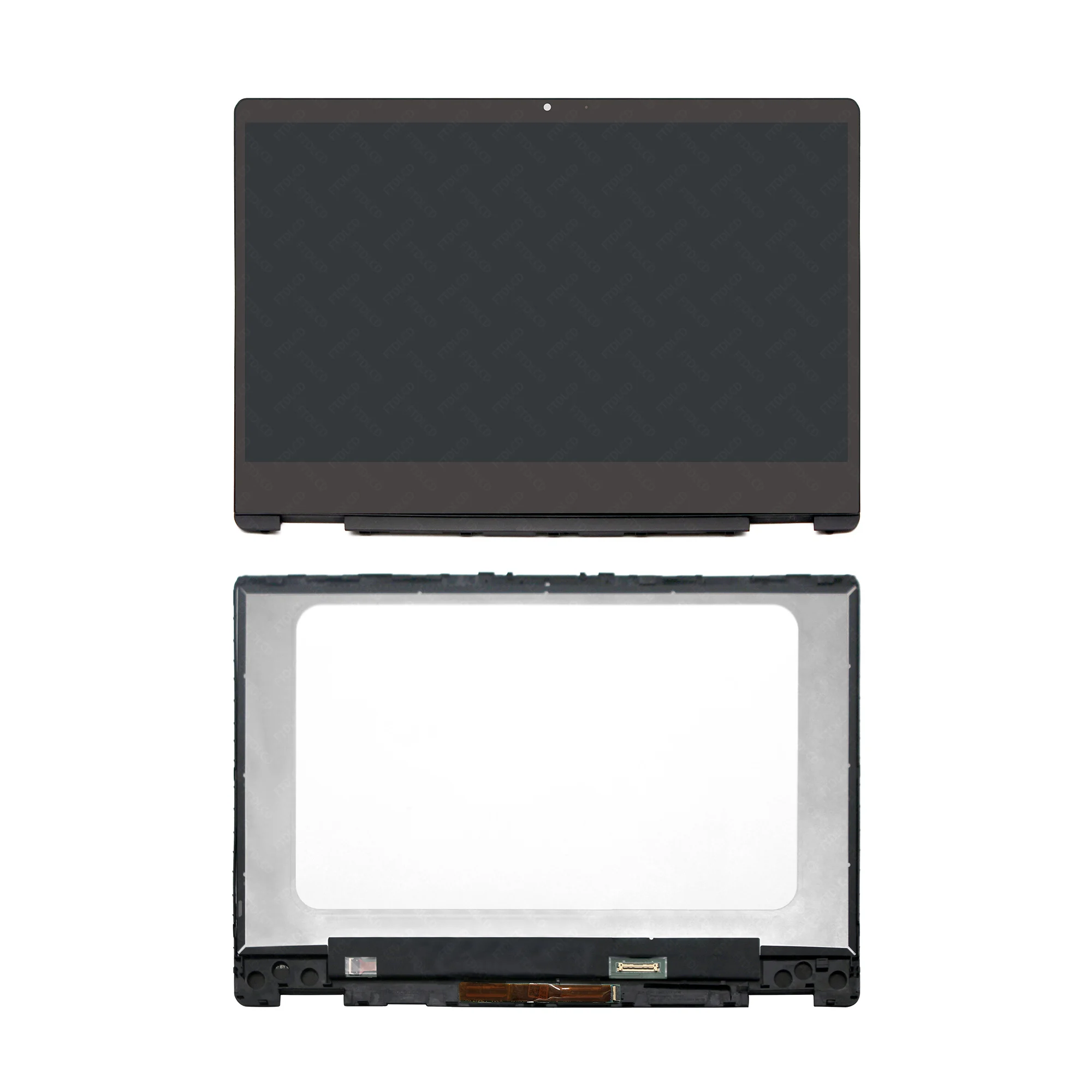 Imagem -03 - Tela Lcd Ips para hp Pavilion Touch Digitizer Matrix Assembly X360 14 Polegadas 14 Polegadas 14 Polegadas