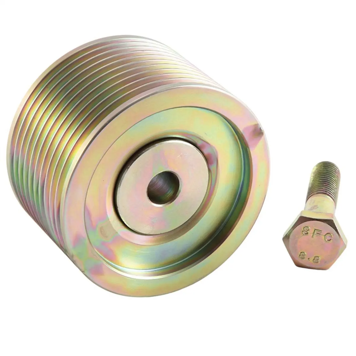 #37W (Copper Color)77-3187 Car Tensioner Pulley Tensioner Grooved Parts for Thermo King,Automotive Parts & Accessories
