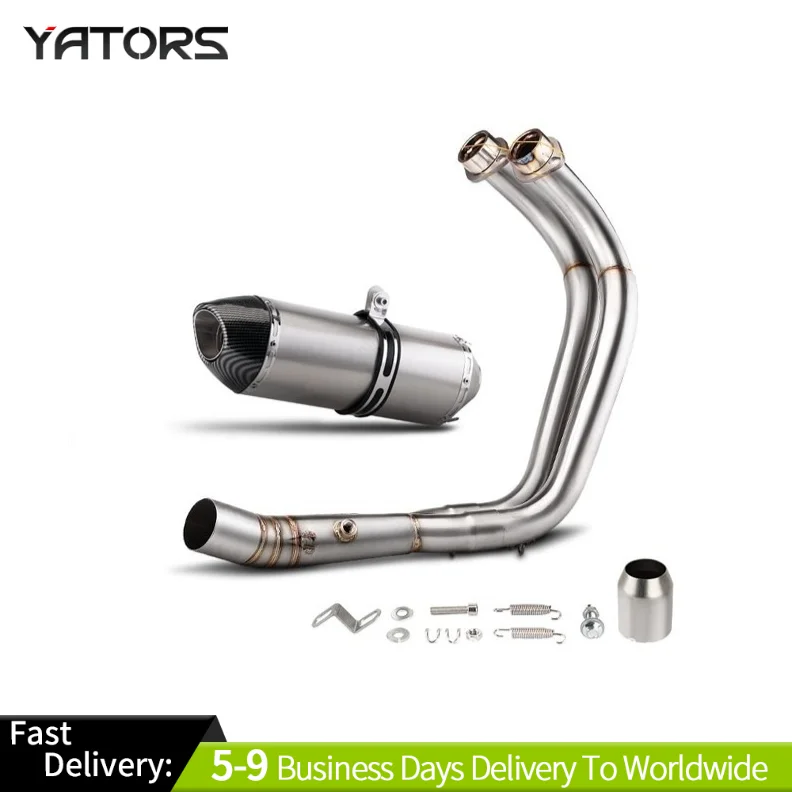 

YZF R7 2014-2024 for Yamaha MT-07 Exhaust Header Pipe Muffler Tips Whole System Exhaust Systems Exhausts Pipes