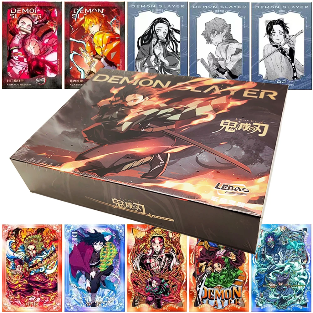 Demon Slayer Collection Card Classic Adventure Anime Protagonist Kamado Tanjirou Tsuyuri Kanawo Rare Card Child's Precious Gift