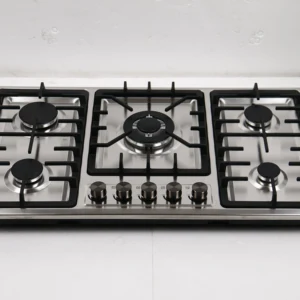 Kochtop 5 Gasbrenner mit Gasherd, getempertem Glas, 5 -Brenner -Gasherd mit Induktion, Küchenoberfläche 10 Hauptverkaufsinduktion Fogao Emped - №6