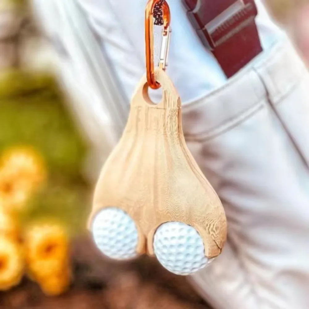 Protective Case Golf Ball Sac Holder Great Golf Accessories Portable Funny Golf Ball Holder Sports Golf Ball Storage Bag