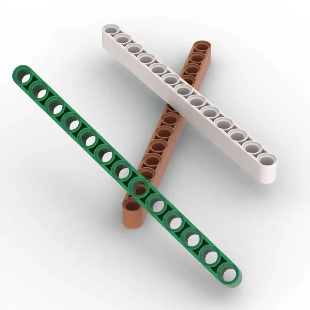 

MOC 10 шт. 41239 толстый разъем 1x3 с отверстием, кирпичный подъемник, сменный строительный блок, креативная игрушка для взрослых и мальчиков, праздничные подарки