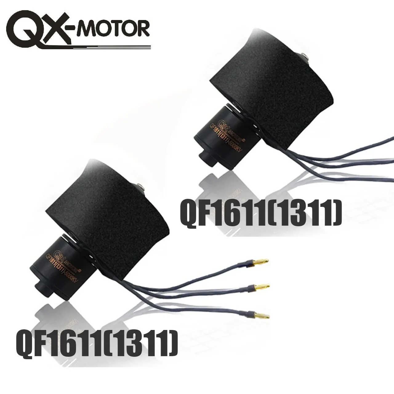 QX-Motor 30mm 6 Blades EDF QF1611(1311) 14000KV  6000KV 5000KV 4000kv Brushless Motor With 20A 3s 4s ESC for Fixed-wing Aircraft