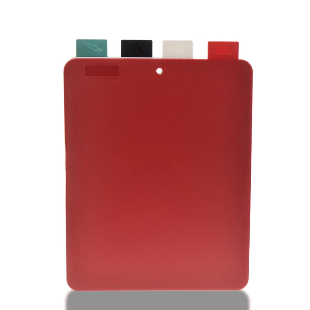 

4PCS Healthy Cutting Board Set Color Coded Flexible Chopping Boards for Kitchen Vegetable Fruit Meat Slicing Wear Resistant Easy