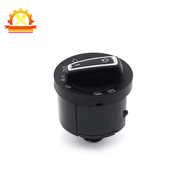 

5GG941431D 1C0941531 18G941431A 100013781 Автоматическая хромированная ручка переключателя фар, кнопка противотуманных фар для VW Golf MK7 Polo Tiguan Touran