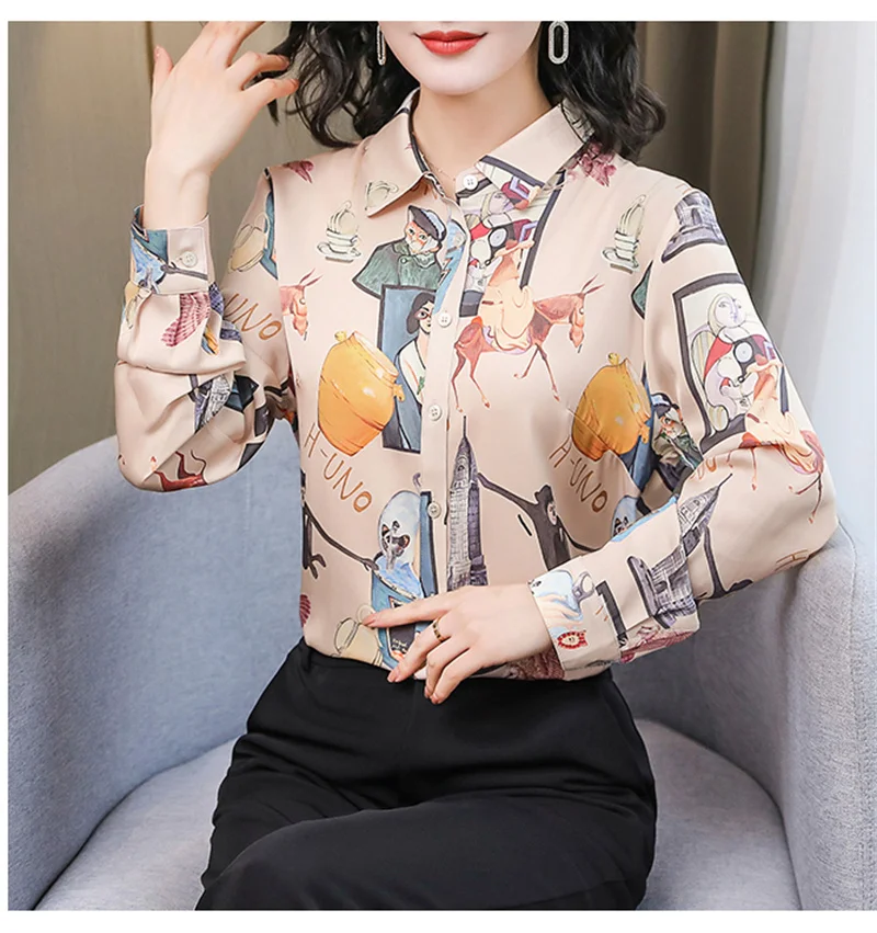 FANIECES 2XL 3XL Plus Size Fashion Summer Long Sleeve Shirts For Woman Blouse Female 2024 Elegant Korean Shirt Blusas 6273