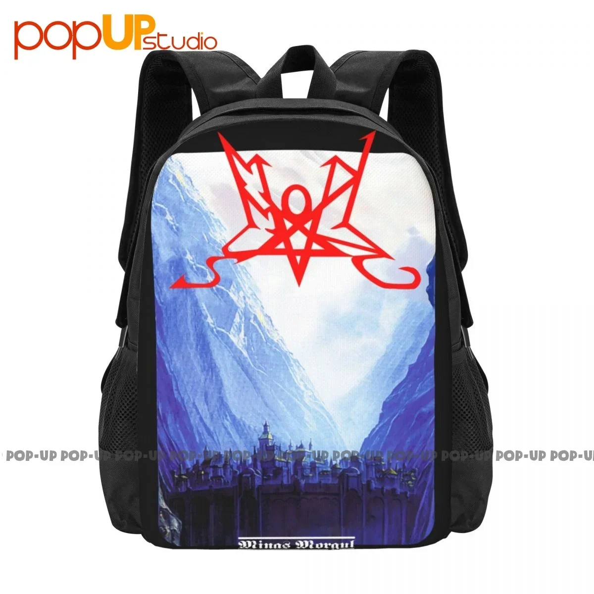 Summoning Minas Morgul Mayhem Dark Throne Bathory Rucksack, große Kapazität, modische Schuhtasche, Einkaufstasche, multifunktional