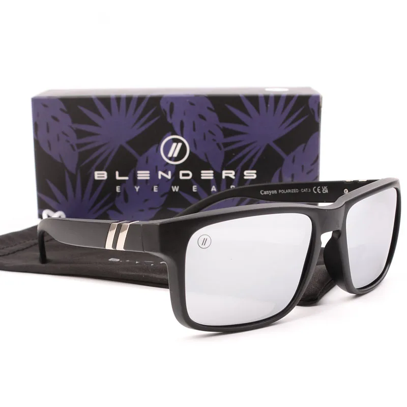 blender square women men Sunglasses Men Polarized UV  Eyewear Vintage Fashion Square Men's Sun Glasses B8801