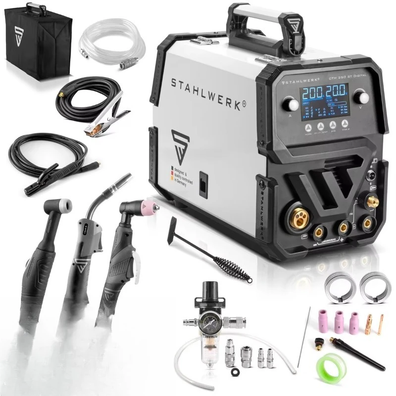 

CTM250 6-in-1 Laser Welding Machine 200A Current 5kg MIG CO2 Plasma Cutter MMA MIG Gasless Tig Welder 220V New