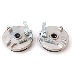 1PC Drum Brake Left/Right brake pads brake Cover for 50cc 70cc 90cc 110cc 125cc 150cc TV Go Kart UTV Buggy Quad Bike Accessories