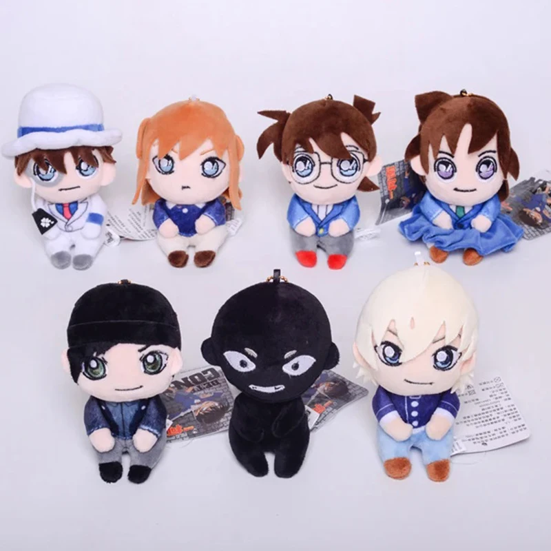 

Аниме Offender Mouri Ran Akai Shuichi Косплей Haibara Ai Furuya Rei плюшевый очаровательный рюкзак брелок для ключей фанаты подарки на день рождения