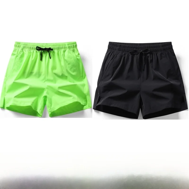 

Ice Silk Qui Dry Thin Men's orts Summer Casual Loose Fitn Training Sports Four-Quarter Pants Running Youth Active Wear