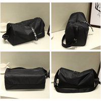 Portable Yoga Gym Sports Bag Multifunction Fashion Fitness Travel Handbag 600D Nylon Adjustable Strap for Weekend Training