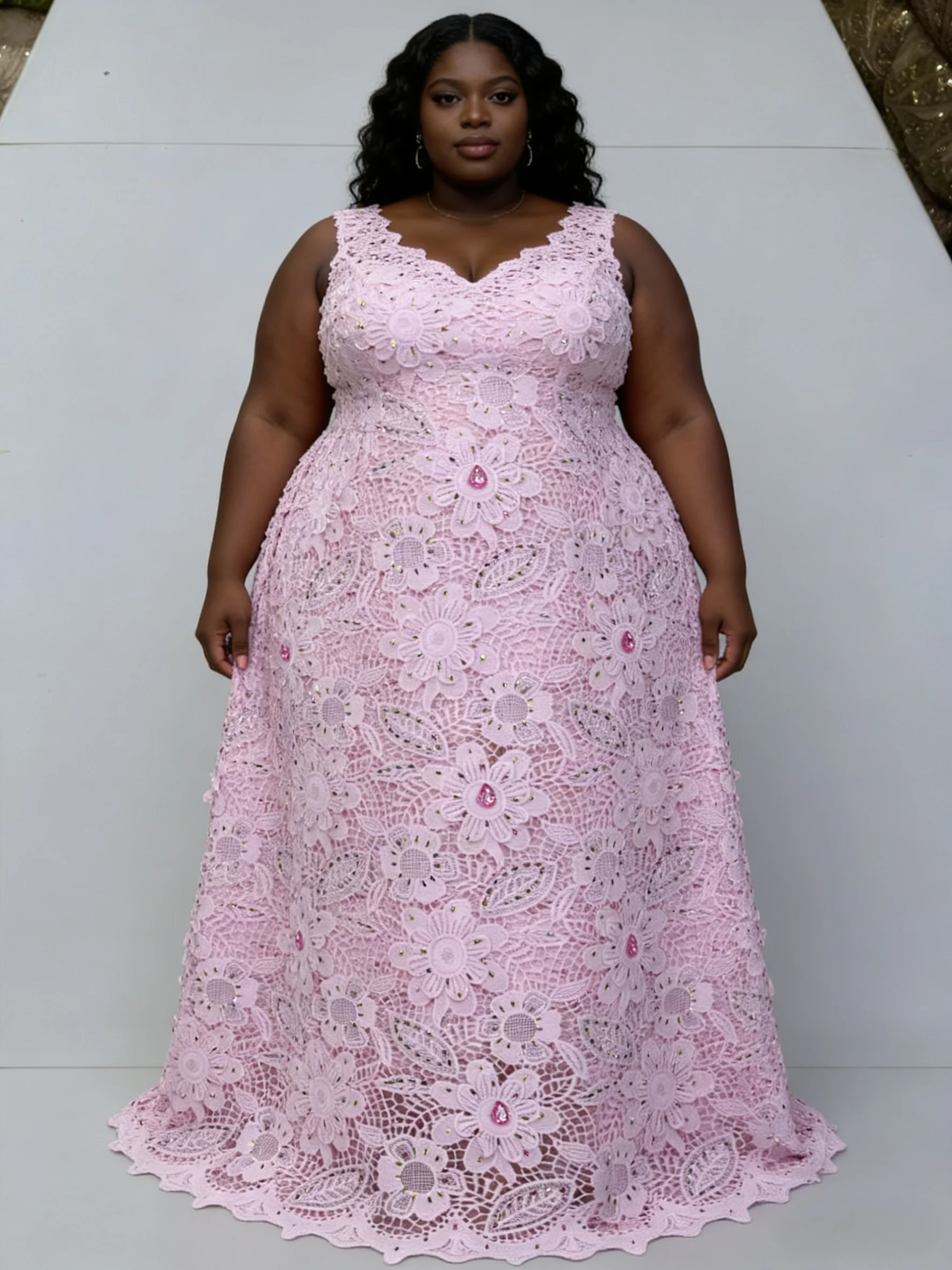 

Высококачественная нигерийская хлопковая ткань с пайетками и вышивкой, кружево, фатин для свадебных и праздничных платьев, шифон, 5 ярдов, JY520 (2026)