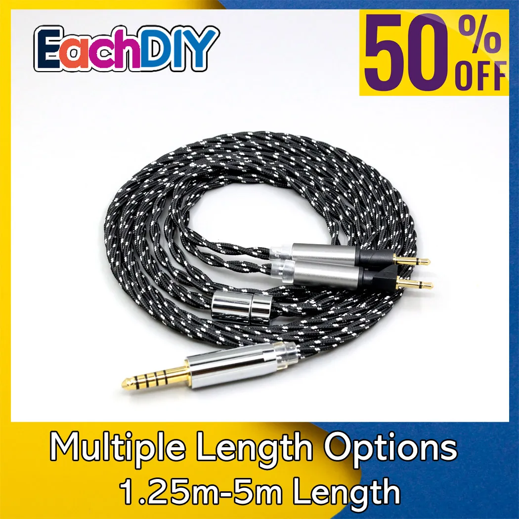 

Кабель для наушников OCC Mixed OFC Twisting Nylon для Abyss Diana v2 phi TC X1226lite 1:1 с разъемом для наушников LN008716