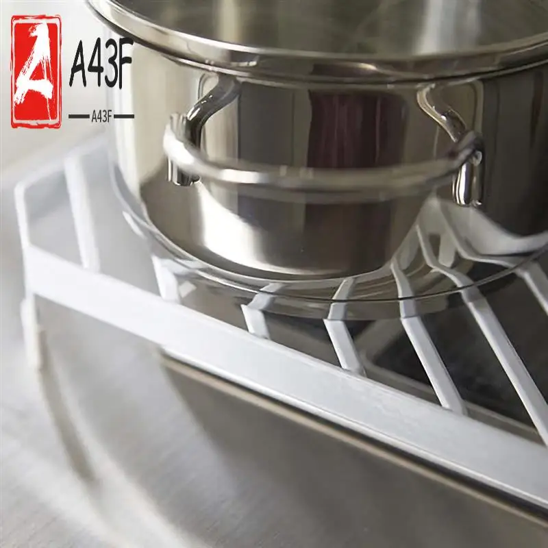 

A43F-сушилка для посуды из стали с покрытием, держатель для кухонной губки, инструмент, угловая губка для раковины, сушилка для губки