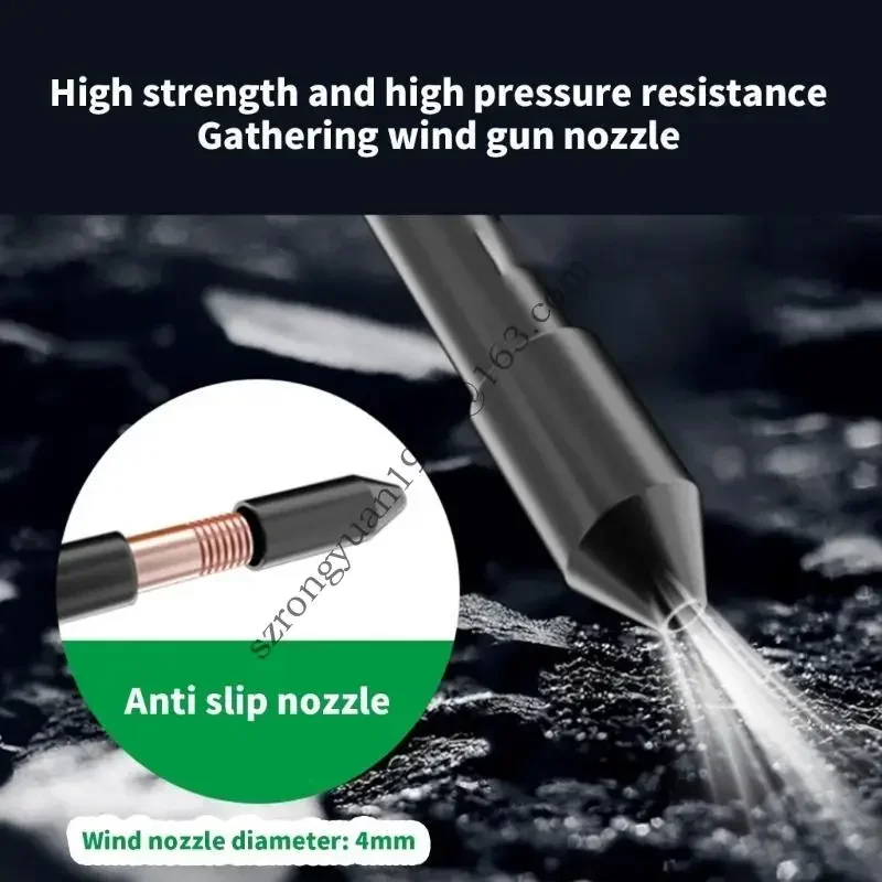 Pneumatic Air Blow Guns Extensible Nozzle Heavy Duty Tool Bendable Design for Workshop & Various Automotive Angles