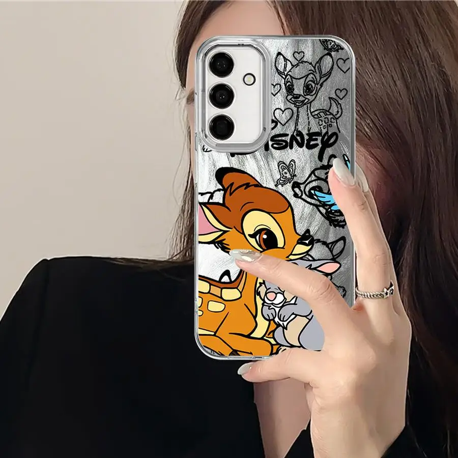 Custodia posteriore Phoen per Samsung Galaxy A24 A35 A36 A13 A14 A55 A33 A34 A26 A23 A21s A51 A52 A15 A16 Disney Bambi Deer
