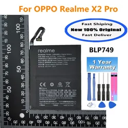 High Quality BLP749 Original Battery For OPPO Realme X2 Pro X2Pro RMX1931 Phone Batteries 4000mAh In Stock