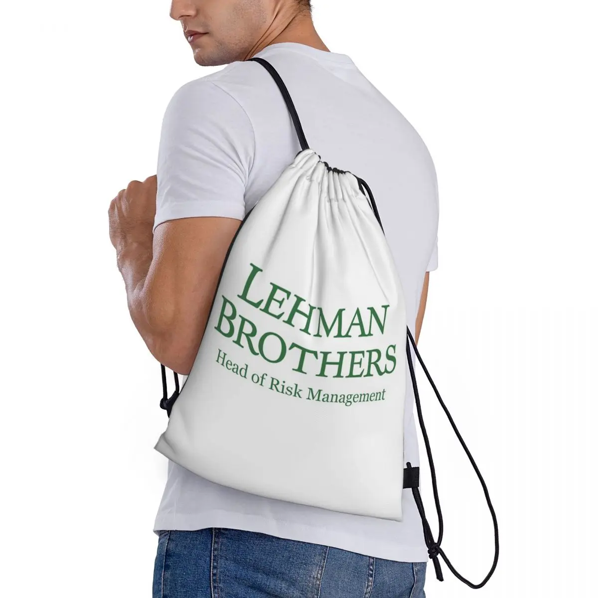 

Рюкзаки Lehman Brothers Risk Management 2008 Fin, повседневные сумки на шнурке, сумки для хранения, сумки для книг, сумки для путешествий и школы