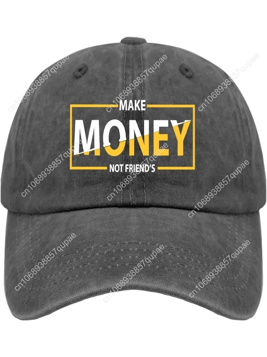 Im Here to Make Money Not Friends Richs Mindsets Hiking Hats for Men Golf Cap for Women Lids Cap Light Weight Visor Hat
