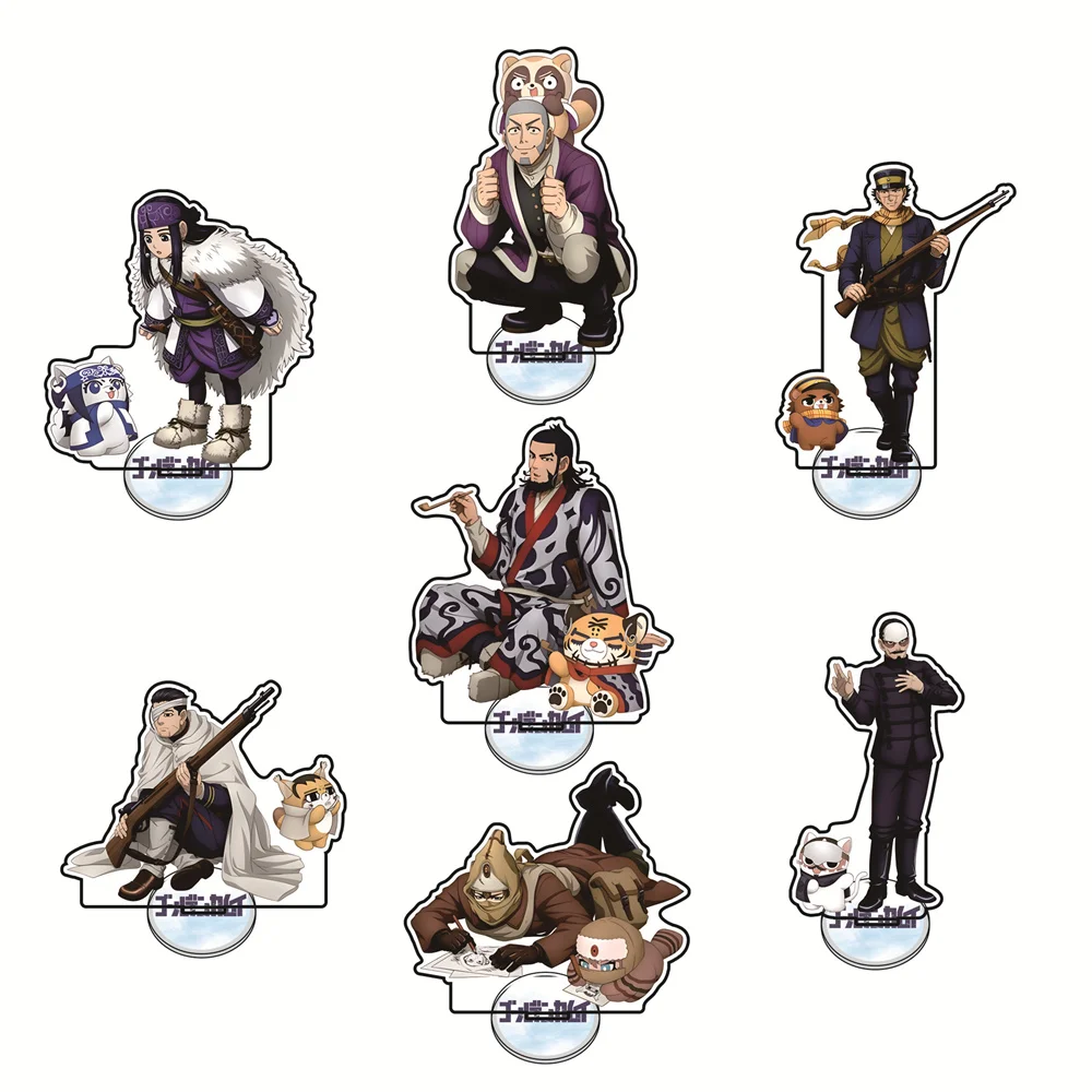 Anime Golden Kamuy 15cm Acrylic Stand Saichi/ Asirpa Tabletop Decorations Accessories Decor Gifts Exquisite Products