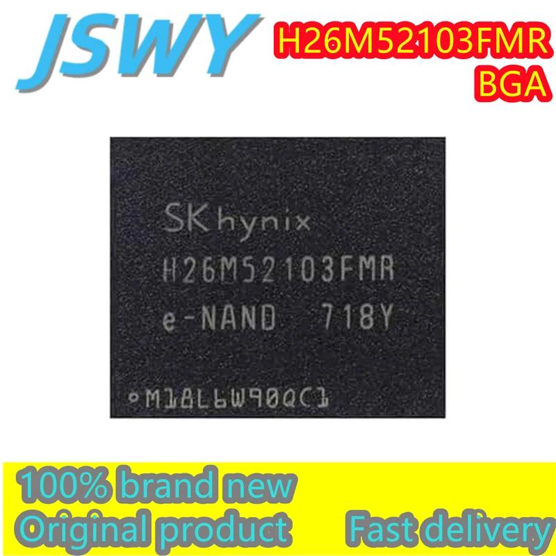 

(1/20 pieces) H26M52103FMR FBGA-153 16G EMMC5.0 font flash memory chip original spot support consultation bulk discount