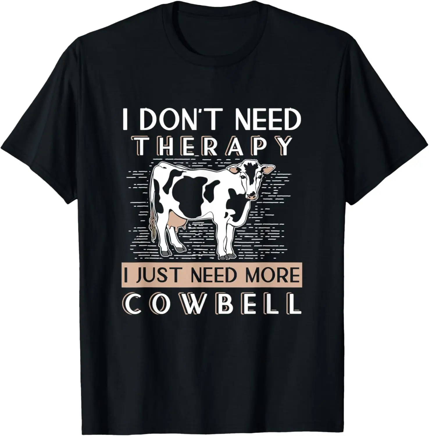 

Футболка «Я не нужна терапия, мне просто нужно больше» с коровьим фермером