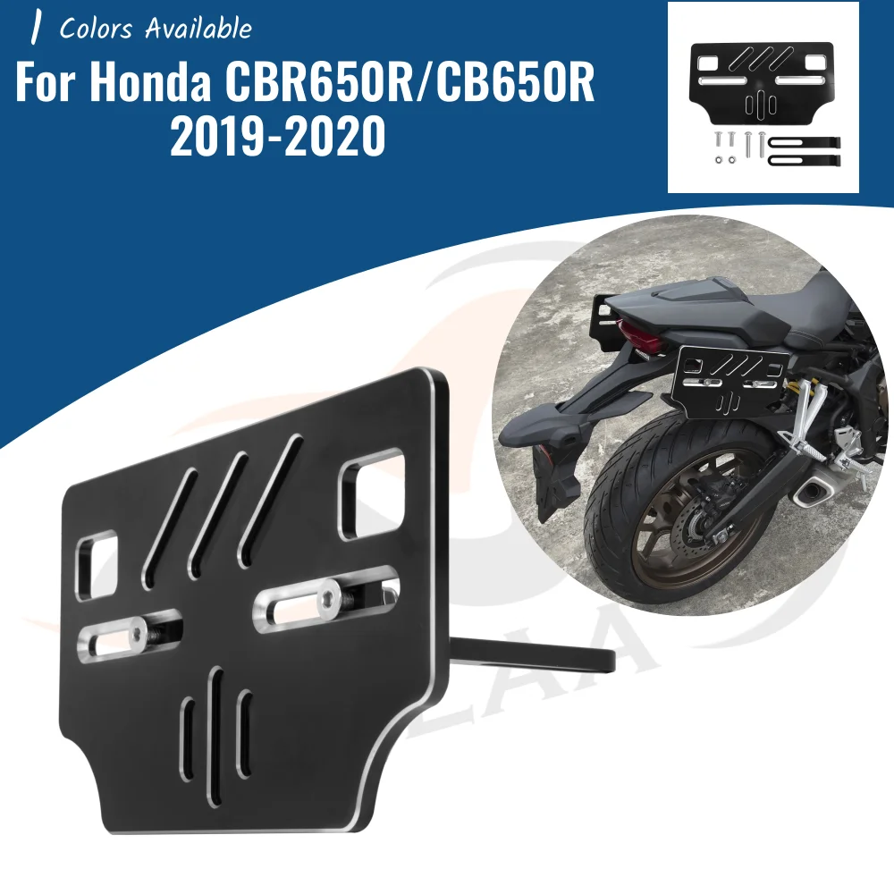 

Motorcycle Rear Seat Side Saddle Travel Bags Support Bar Mount Bracket Kits for Honda CB650R CBR650R 2019 2020 CBR CB 650R