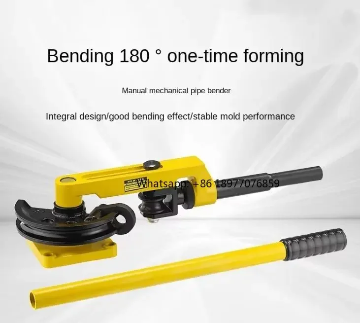 2026 Manual Small Fast Hydraulic Pipe Bender Stainless Steel 2 /3 /4 Inch Pipe Bending Machine