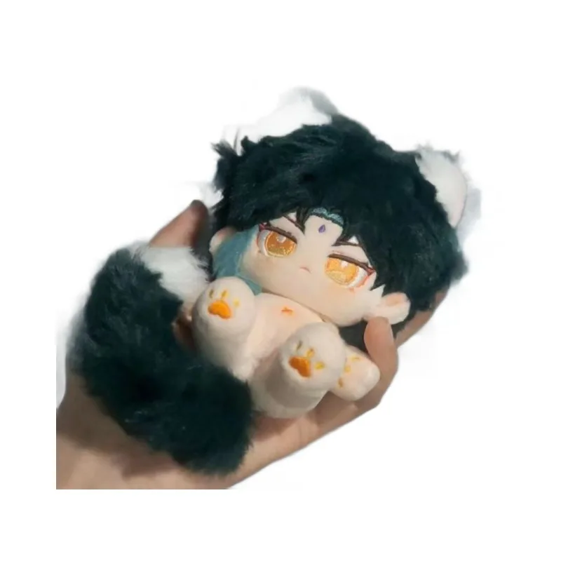 10CM Genshin Impact Xiao Plush Keychain Cotton Doll Backpack Pendant Decoration Game Periphey Collection Plush Toy Gift