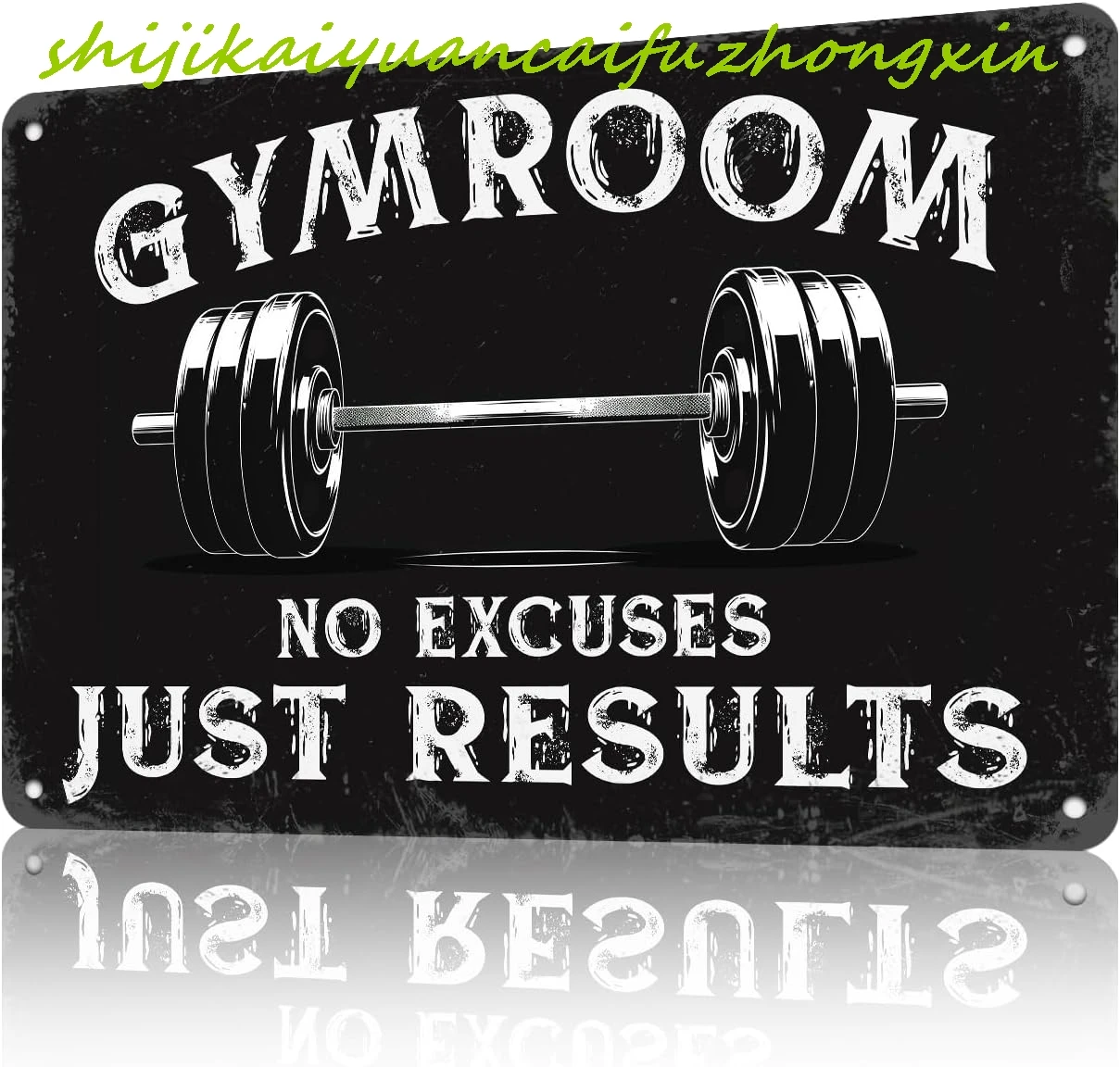 Metal Tin Sign Gymr…