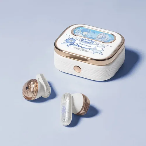 Imagen 2 del producto Frieren Himmel auriculares inalámbricos juego Anime regalo lindo HIFI Bluetooth 5,3 auriculares Cosplay cancelación activa de ruido auricular