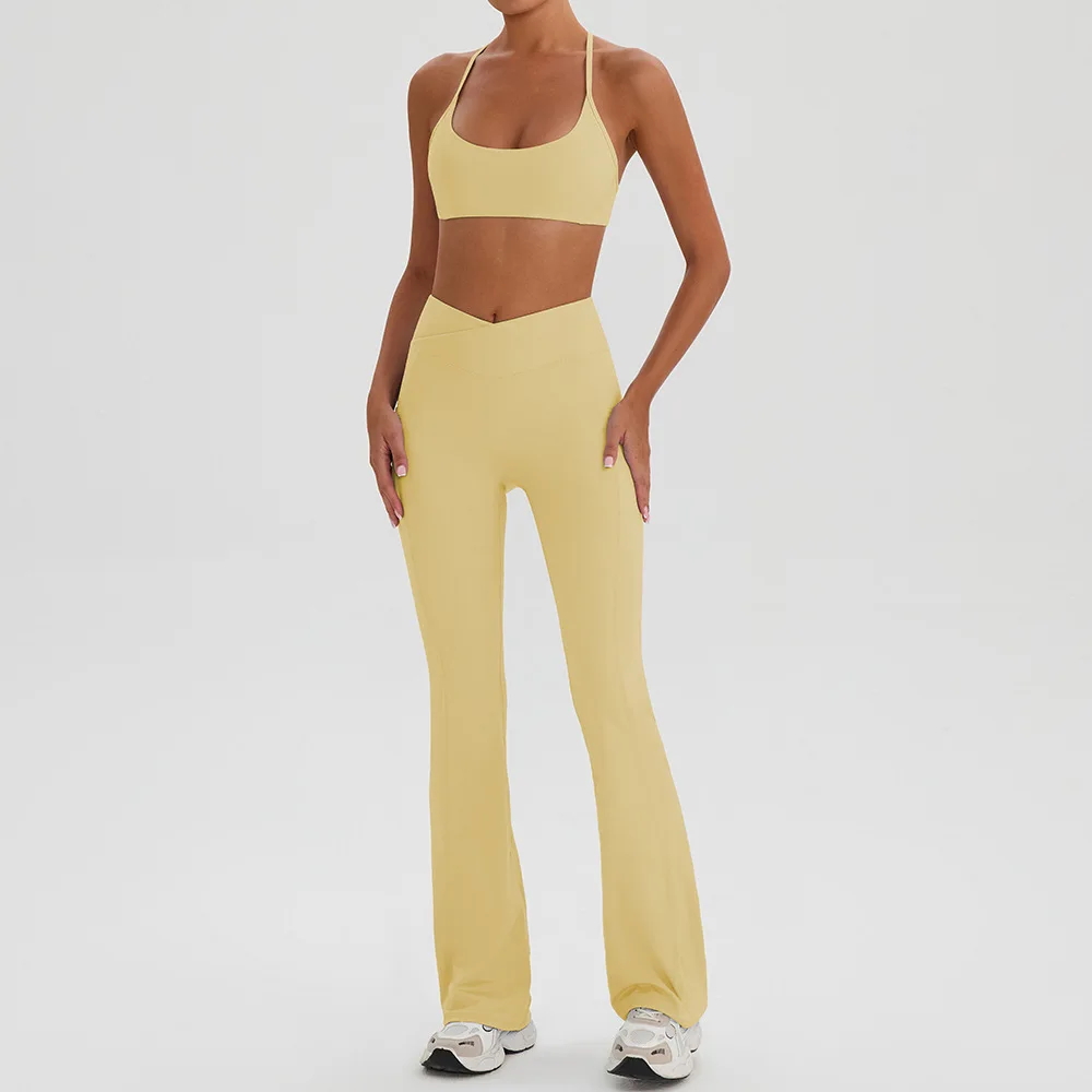 

Шорты для йоги, спортивный комплект для фитнеса, плотная талия, подтяжка бедер, спортивный бюстгальтер с открытой спиной, одежда для танцев, бега, тренировок, тренажерный зал, йога, спортивная одежда