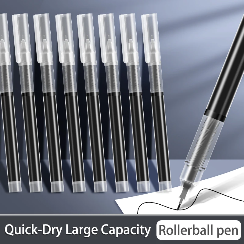 

20 Pcs Matte Gel Pens, 0.5mm Black and Blue Writing Pens, Office Sign Pens