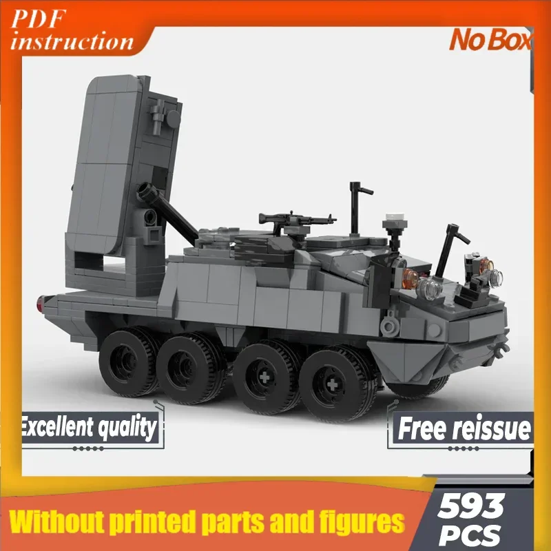 

Military Model Moc Building Bricks M1256A1TD US Army UAS Tank Technology Modular Blocks Gifts Toys DIY Sets AssemblyChristmas