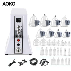 AOKO New Vacuum Breast Enlargement bust enhancement Pumps therapy Buttocks Lifter Cup massager bigger butt hip enhancer machine