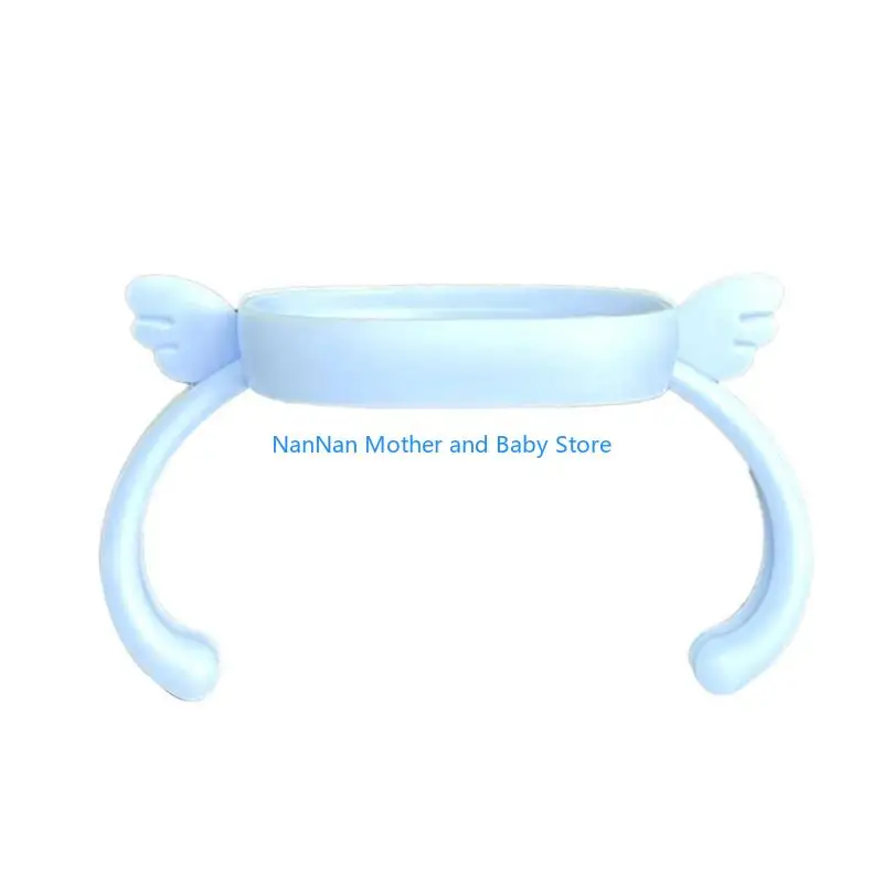 مقبض زجاجة الحليب، مقبض مربع، مقابض زجاجات الرضاعة، للزجاجات الزجاجية، سهلة الإمساك للأطفال الرضع #5
