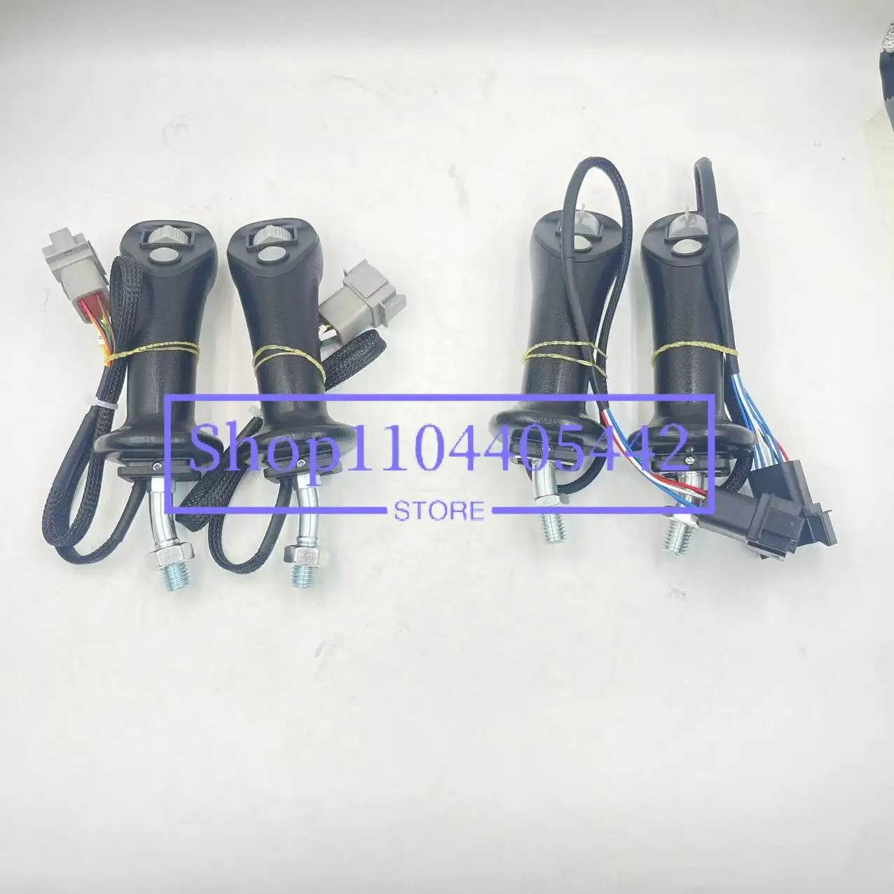 Convex Cover Pulley 2 Buttons Micro Excavator Electric Control Multifunctional Handle