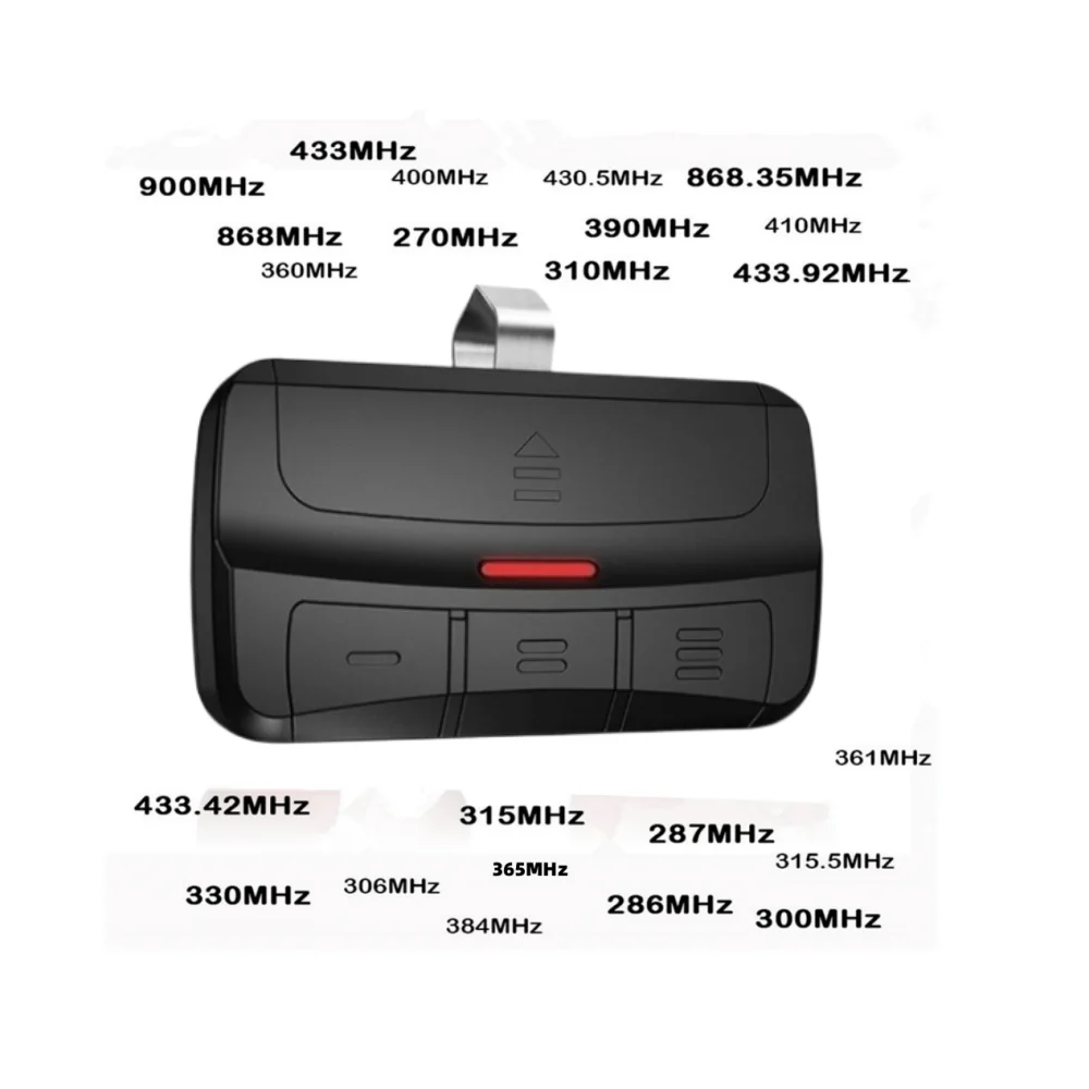 Clon de código rodante para abridor de puerta de garaje de varias marcas, duplicador de Control remoto Avidsen con Clips