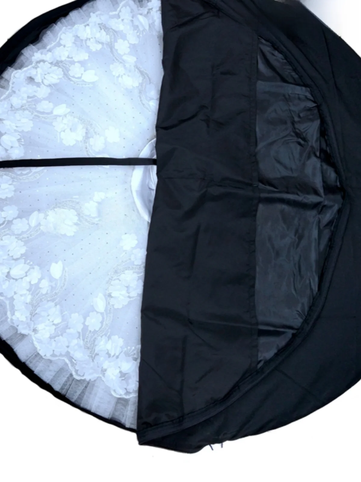 akeylia-黒バレエチュチュバッグサイドジッパー高品質防水バレエスカート収納袋プロフェッショナル女性バレエパフォーマンス服