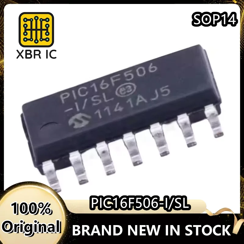 

(15/40 pieces) PIC16F506-I/SL PIC16F506-I PIC16F506 SOP-14 microcontroller chip New original authentic spot fast delivery