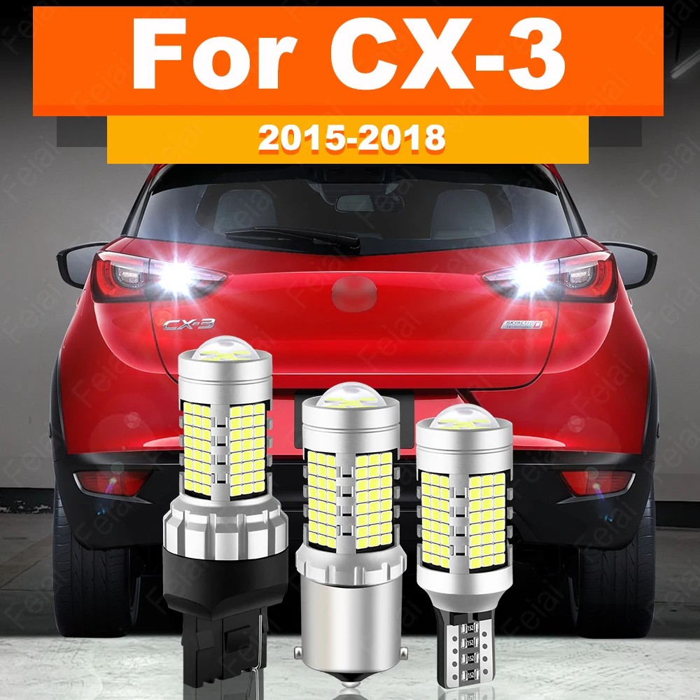 

For Mazda CX-3 CX3 LED Reverse Bulb Reversing Light CX3 2015 2016 2017 2018 Accessories Super Bright LED Reverse Light For Car
