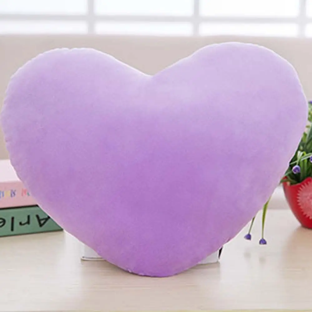 ของขวัญวันเกิดคนรักตกแต่งบ้านของเล่นเด็ก Love Heart Shape ตุ๊กตาหัวใจของเล่นตุ๊กตาหมอนหัวใจของเล่นตุ๊กตา Plush ตุ๊กตา