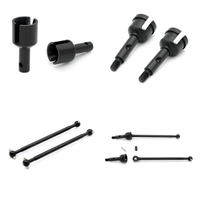 Metal parts for ZD racing car MT16 BX12 X12S MT14R PT14R Gladiator 1/14 RC steel front and rear drive shaft components
